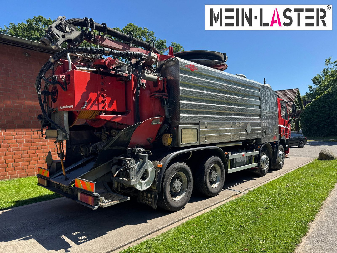 Scania G 450 8x4 Kaiser Twister Komfort V2A Funk - Caminhão limpa fossa: foto 4 Scania G 450 8x4 Kaiser Twister Komfort V2A Funk - Caminhão limpa fossa: foto 4