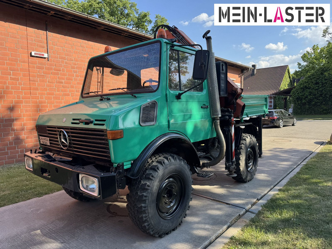 Unimog U 1200 Atlas 75.2 Kran 14 m Funk FB *1. Hand - Camião grua: foto 3 Unimog U 1200 Atlas 75.2 Kran 14 m Funk FB *1. Hand - Camião grua: foto 3