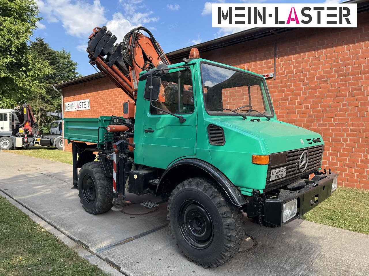 Leasing de  Unimog U 1200 Atlas 75.2 Kran 14 m Funk FB  *1. Hand Unimog U 1200 Atlas 75.2 Kran 14 m Funk FB  *1. Hand: foto 19