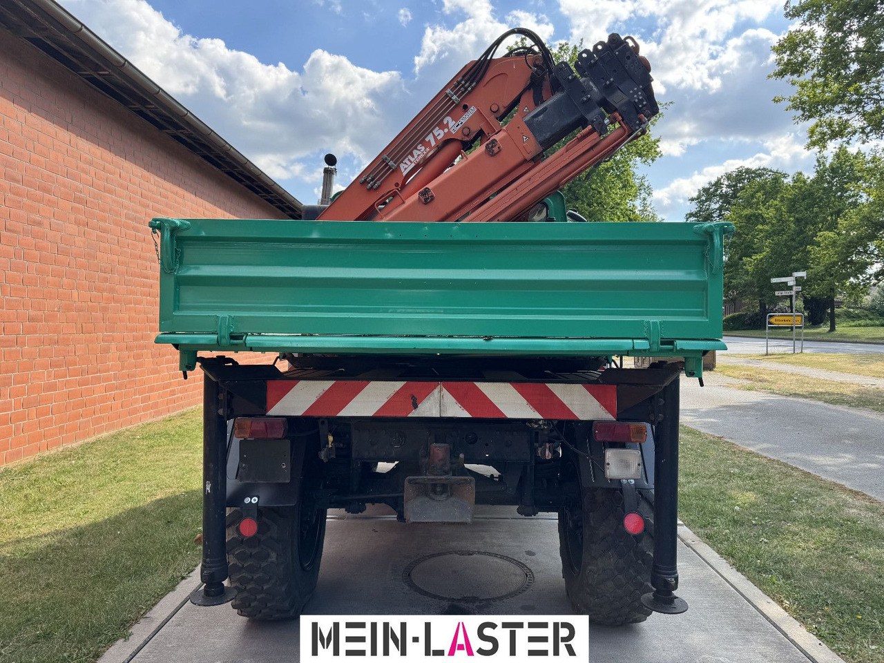 Leasing de  Unimog U 1200 Atlas 75.2 Kran 14 m Funk FB  *1. Hand Unimog U 1200 Atlas 75.2 Kran 14 m Funk FB  *1. Hand: foto 11