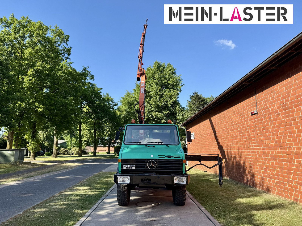 Leasing de  Unimog U 1200 Atlas 75.2 Kran 14 m Funk FB  *1. Hand Unimog U 1200 Atlas 75.2 Kran 14 m Funk FB  *1. Hand: foto 18