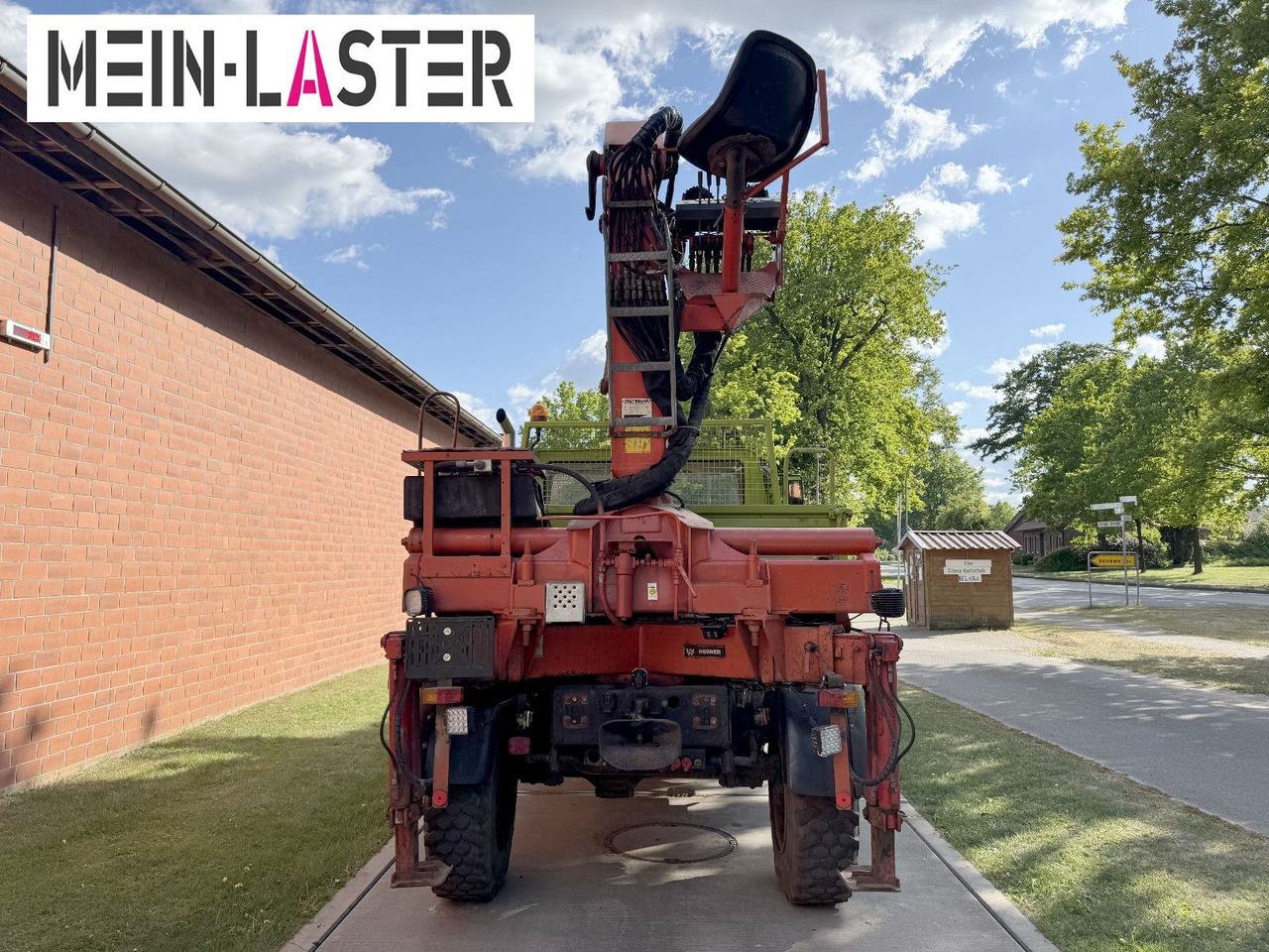Camião grua Unimog U 1650 PK 10500 Kran 15 m max. 3,9 t Seilwinde: foto 15