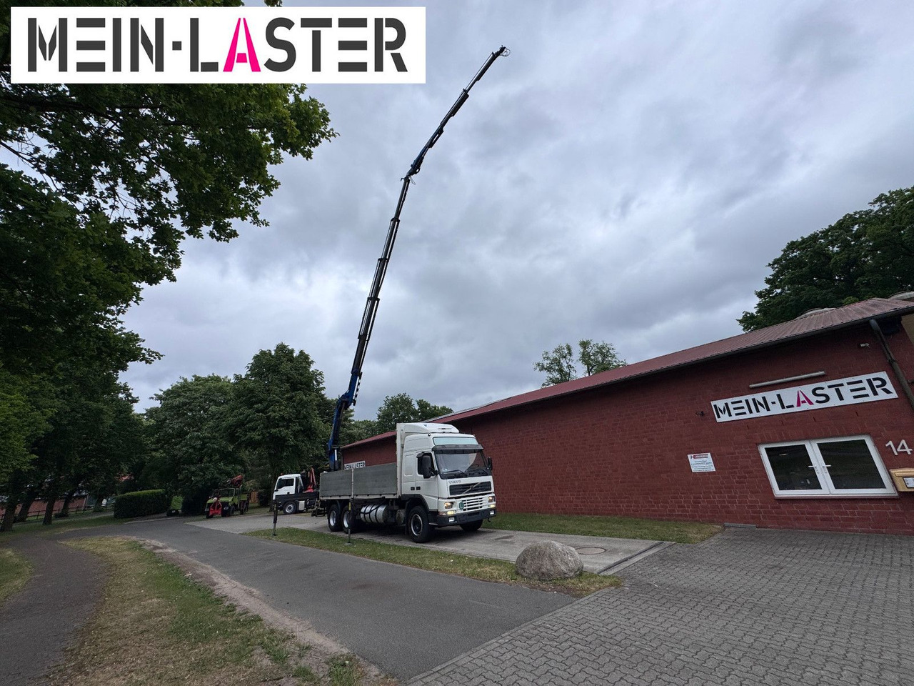 Volvo FM12 380 PK 27000D 24,5m 5+6 Deutscher LKW - Camião grua: foto 2 Volvo FM12 380 PK 27000D 24,5m 5+6 Deutscher LKW - Camião grua: foto 2