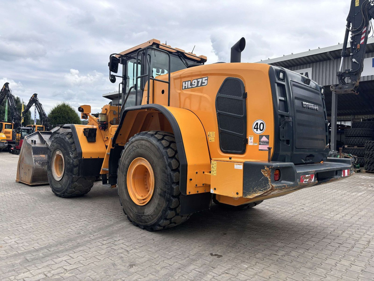 Hyundai HL975 - Pá carregadora de rodas: foto 4 Hyundai HL975 - Pá carregadora de rodas: foto 4
