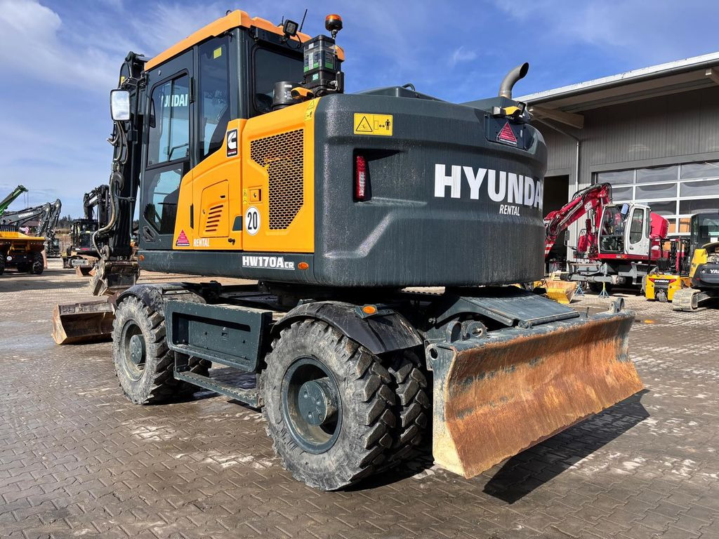 Hyundai HW170ACR Hyundai HW170ACR - Escavadeira de rodas: foto 3 Hyundai HW170ACR Hyundai HW170ACR - Escavadeira de rodas: foto 3