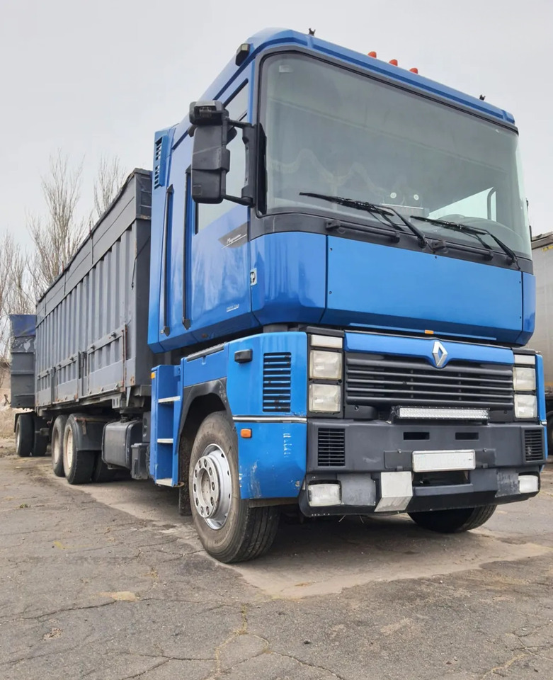 RENAULT Magnum 430 6x2 Grain truck - Camião de caixa aberta/ Plataforma: foto 1 RENAULT Magnum 430 6x2 Grain truck - Camião de caixa aberta/ Plataforma: foto 1
