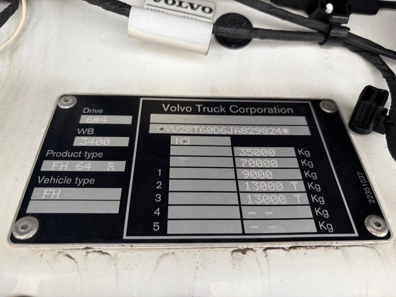 Camião basculante VOLVO FH540: foto 23