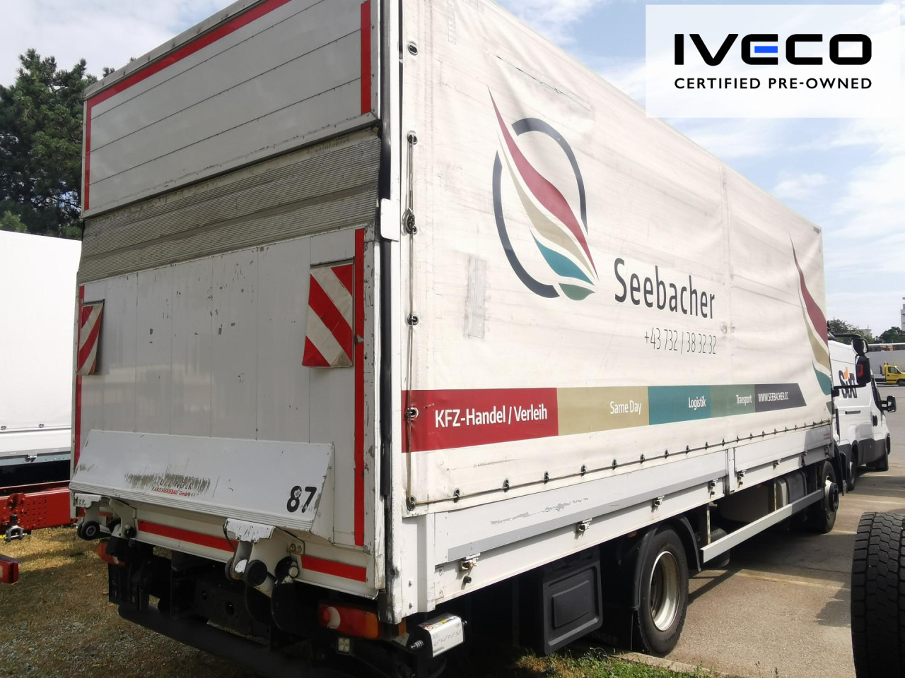 Camião de lona IVECO Pritsche-Schiebeplane-LBW: foto 10 Camião de lona IVECO Pritsche-Schiebeplane-LBW: foto 10