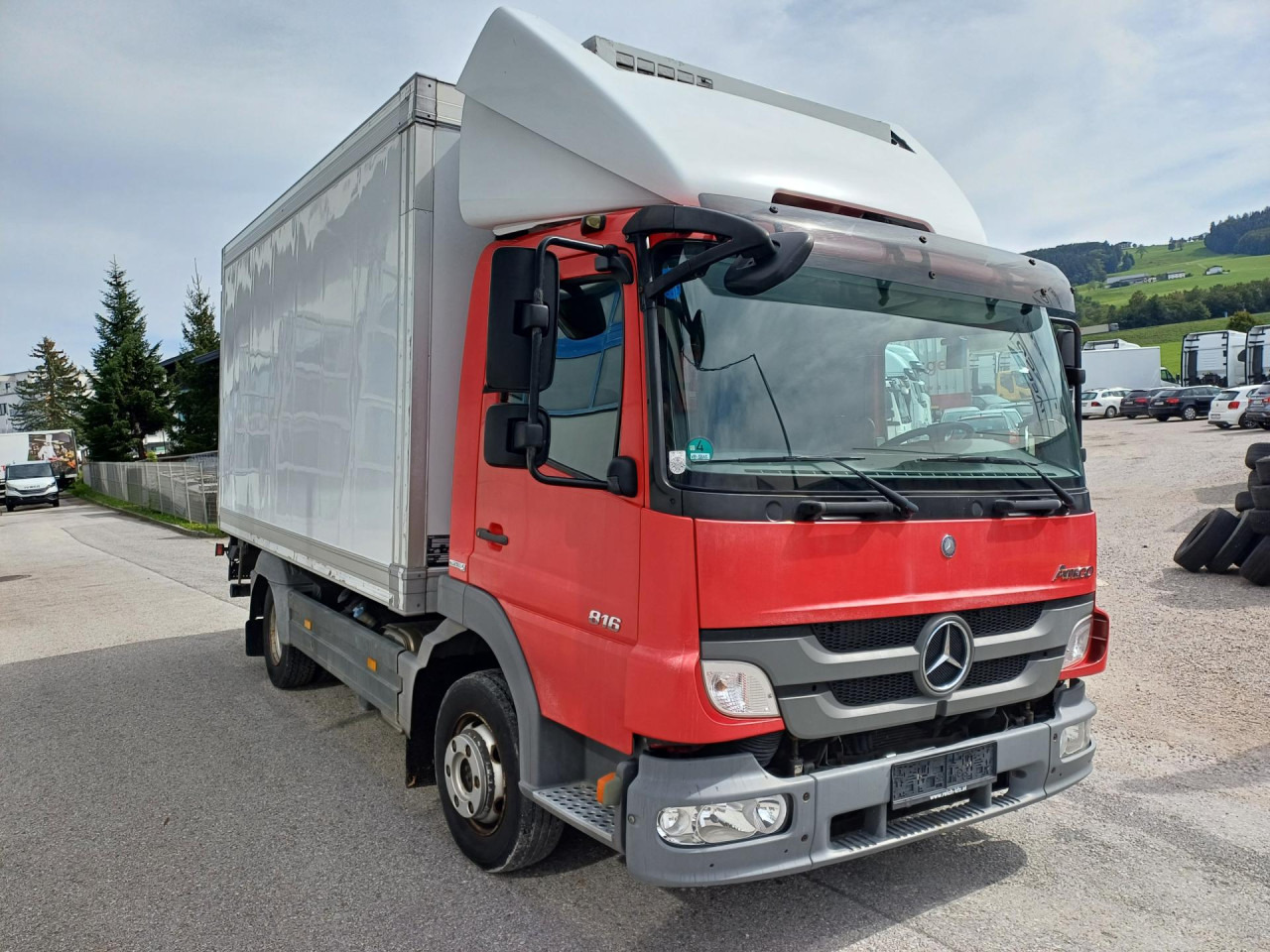 MERCEDES-BENZ 816 Euro5 AHK Luftfeder - Carrinha frigorífica: foto 1 MERCEDES-BENZ 816 Euro5 AHK Luftfeder - Carrinha frigorífica: foto 1