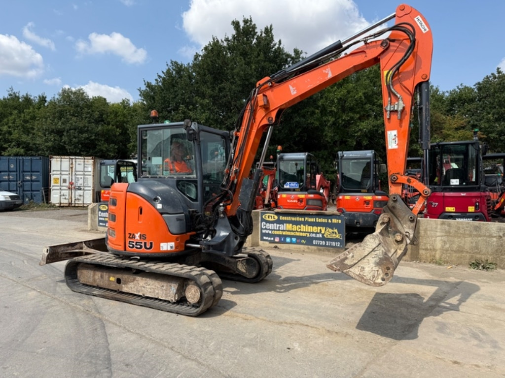 Hitachi ZX 55 U-5 A CLR - Mini escavadeira: foto 4 Hitachi ZX 55 U-5 A CLR - Mini escavadeira: foto 4