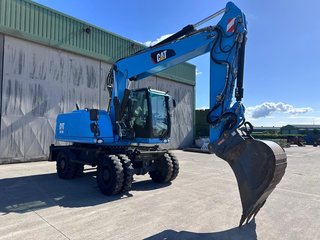 CATERPILLAR M 316 D Oil Quick OQ 65 Deutsche Maschine Top ! - Escavadeira de rodas: foto 2 CATERPILLAR M 316 D Oil Quick OQ 65 Deutsche Maschine Top ! - Escavadeira de rodas: foto 2