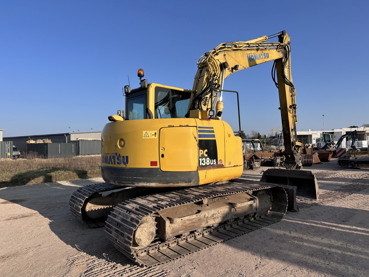 KOMATSU PC 138 US-8 Klima Zentralschmierung Top Zustand! - Escavadora de rastos: foto 4 KOMATSU PC 138 US-8 Klima Zentralschmierung Top Zustand! - Escavadora de rastos: foto 4
