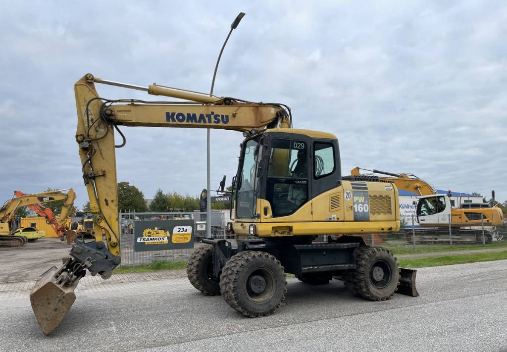Komatsu PW 160 ES-7K Clima German machine! - Escavadeira de rodas: foto 5 Komatsu PW 160 ES-7K Clima German machine! - Escavadeira de rodas: foto 5