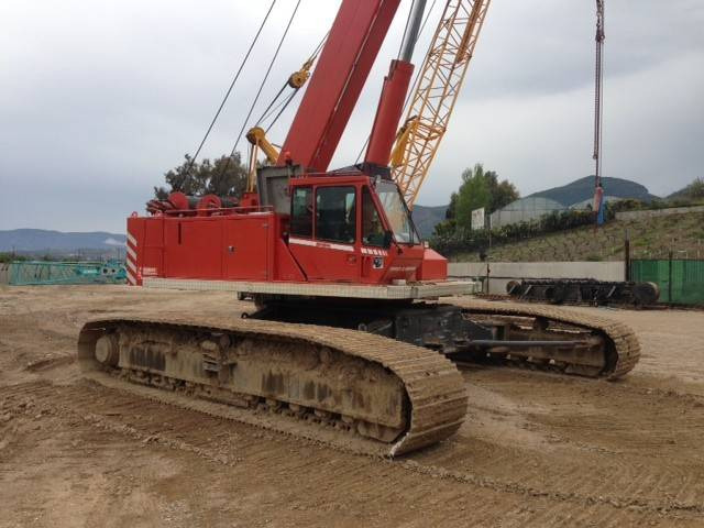 Guindaste sobre esteiras Terex PPM A600C: foto 12