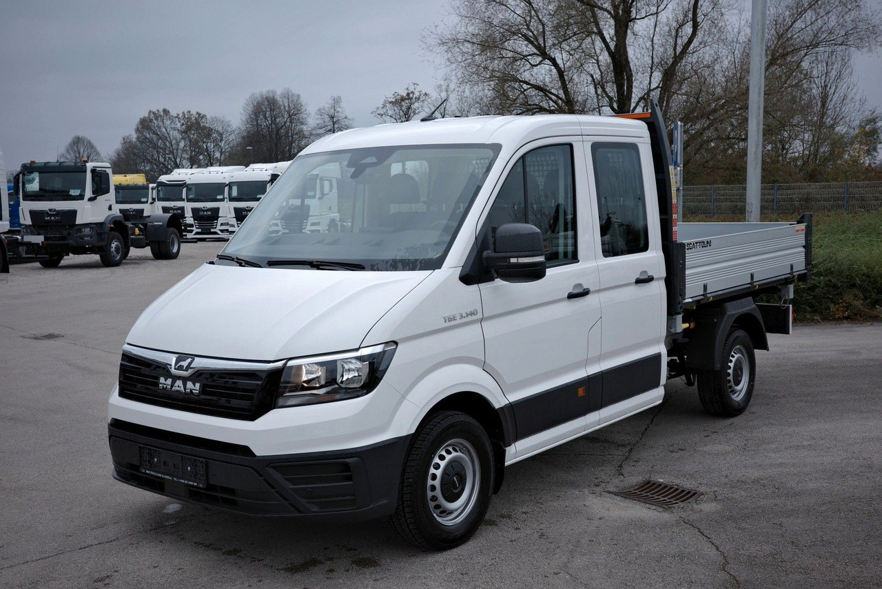 MAN TGE 3.140 L3 DoKa (3+4) 3-Seiten-Kipper - Carrinha basculante, Carrinha cabine dupla: foto 1 MAN TGE 3.140 L3 DoKa (3+4) 3-Seiten-Kipper - Carrinha basculante, Carrinha cabine dupla: foto 1