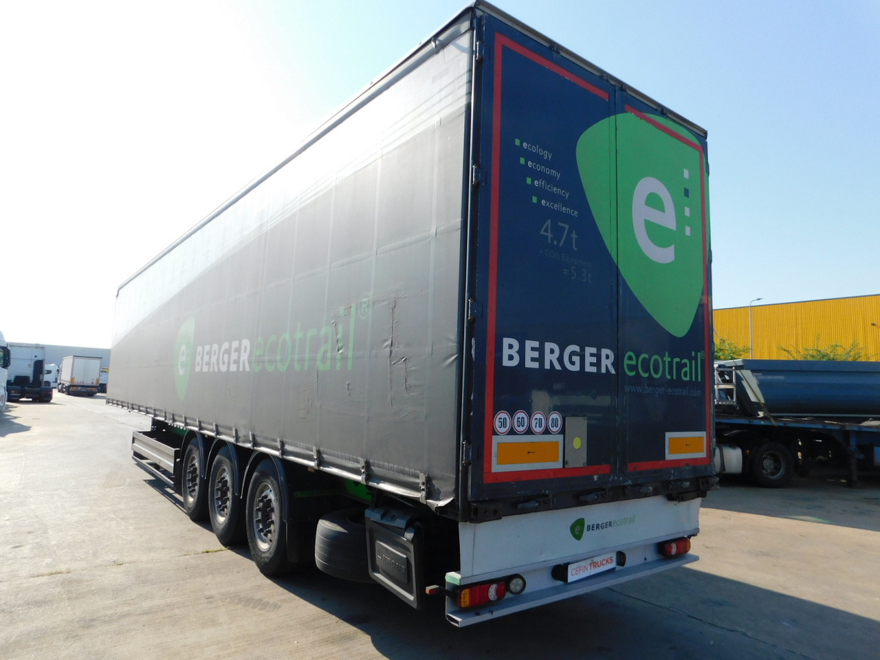 Berger Sapl24 06a ltn - Semi-reboque de lona: foto 4 Berger Sapl24 06a ltn - Semi-reboque de lona: foto 4