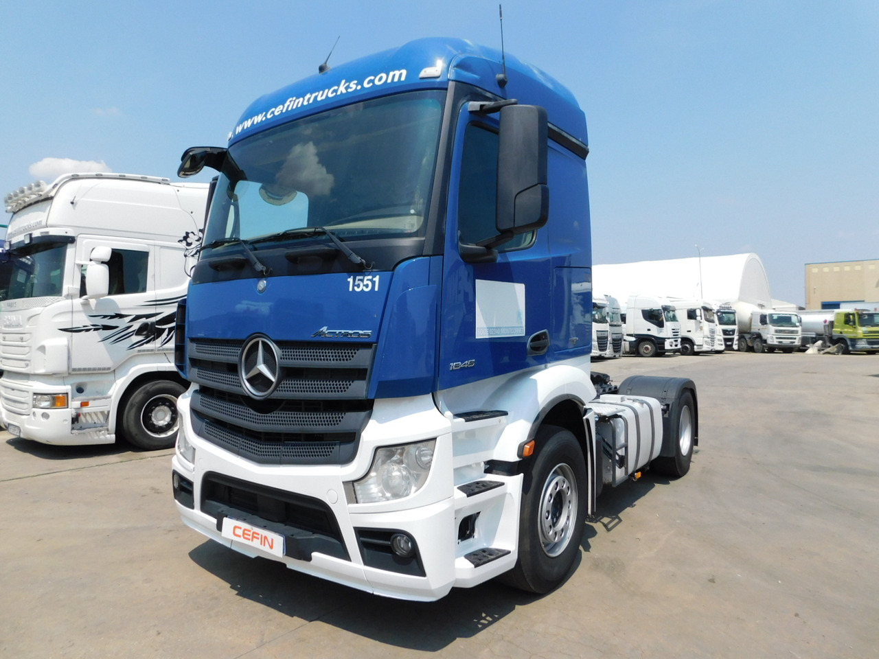 Mercedes Actros 1845 - Tractor: foto 1 Mercedes Actros 1845 - Tractor: foto 1