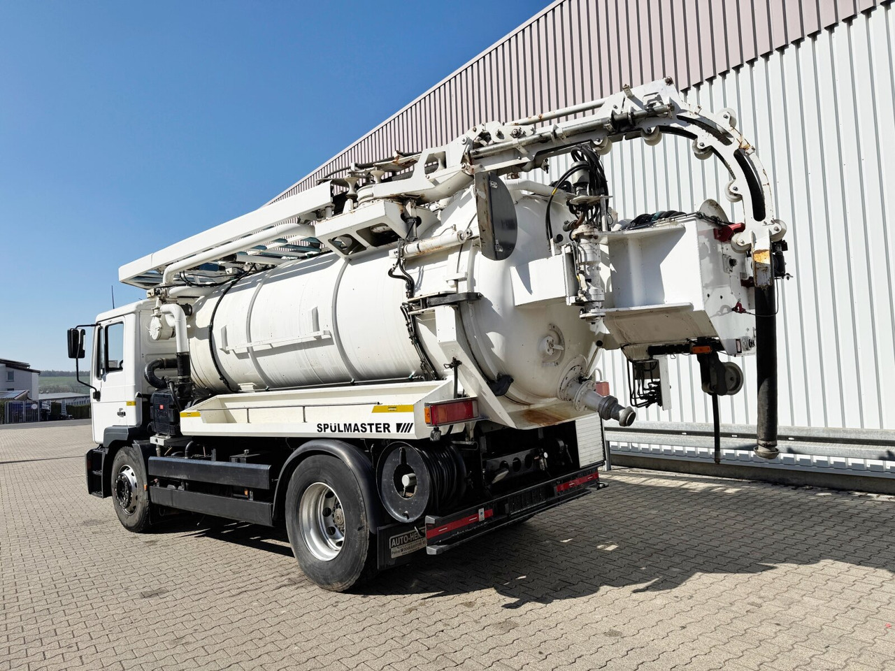 Camião MAN TGM 18.284 4x2 BL TGM 18.284 4x2 BL, Assmann Saug- und Spülwagen 9m³: foto 14
