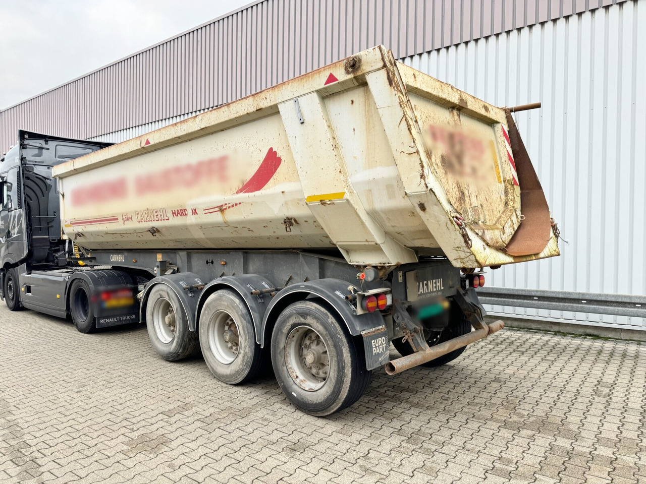 Carnehl CHKS/HH CHKS/HH, Stahlmulde ca. 26m³, 20x VORHANDEN, Liftachse - Semi-reboque basculante: foto 5 Carnehl CHKS/HH CHKS/HH, Stahlmulde ca. 26m³, 20x VORHANDEN, Liftachse - Semi-reboque basculante: foto 5