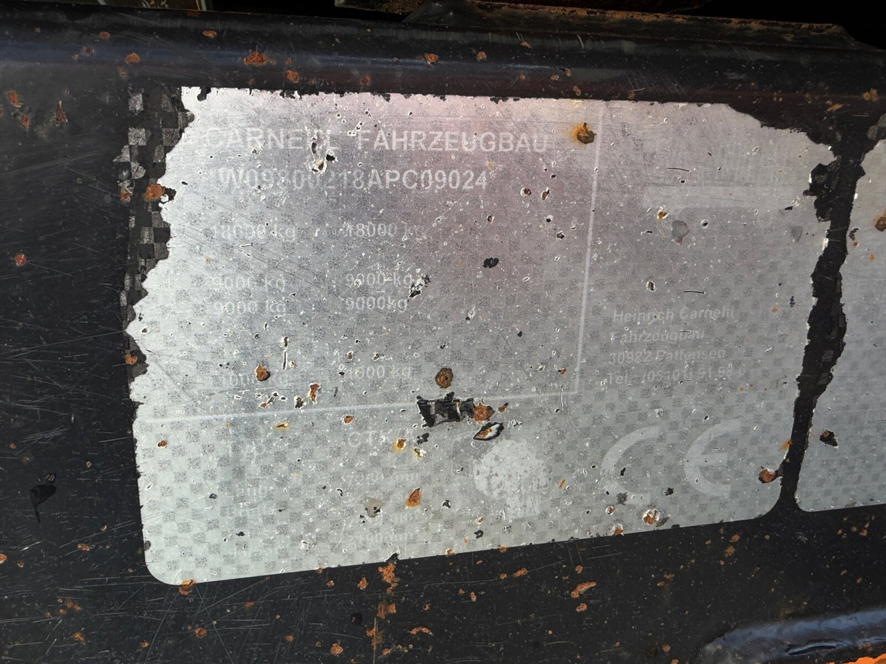 Carnehl CTK/A CTK/A, Alu-Bordwände, ca. 10m³ - Reboque basculante: foto 2 Carnehl CTK/A CTK/A, Alu-Bordwände, ca. 10m³ - Reboque basculante: foto 2