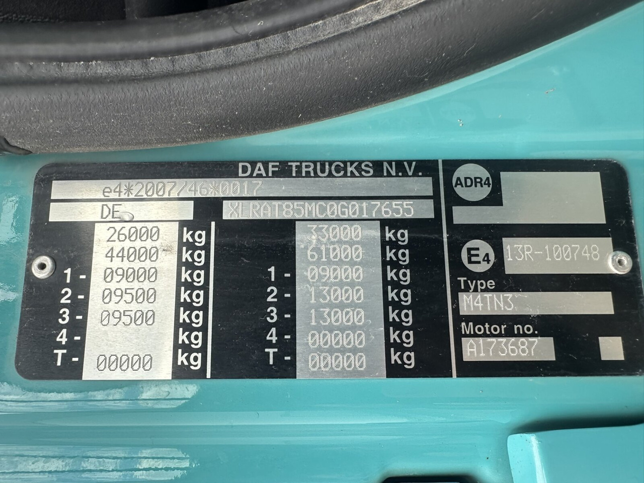 DAF CF 85.460 6x4 CF 85.460 6x4, Bordmatik links - Camião basculante: foto 4 DAF CF 85.460 6x4 CF 85.460 6x4, Bordmatik links - Camião basculante: foto 4