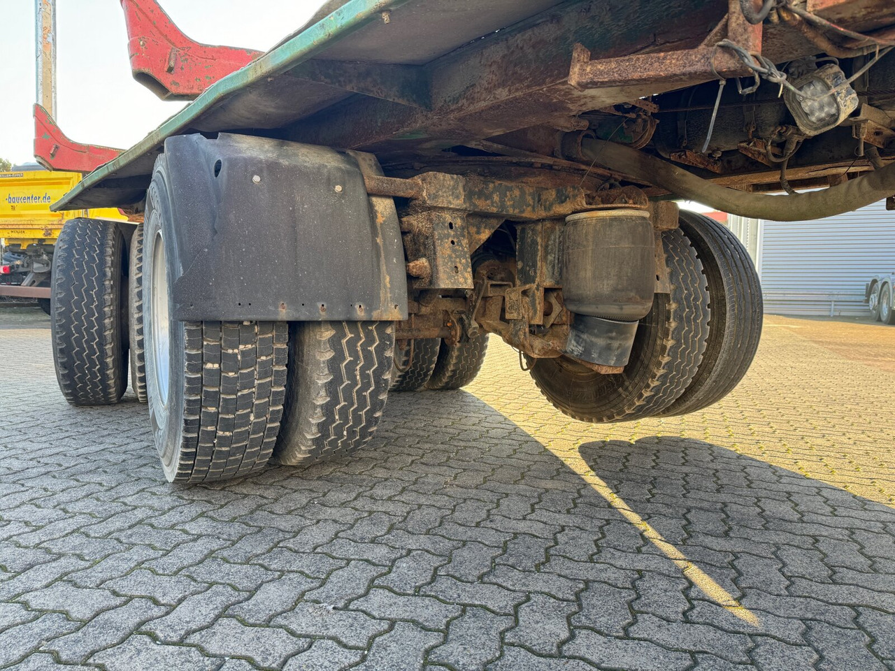 GSV 34 GLOGGER GSV 34, Lenk-/Liftachse, ausziehbar 10,75m-14,35m - Semi-reboque transporte de madeira: foto 2 GSV 34 GLOGGER GSV 34, Lenk-/Liftachse, ausziehbar 10,75m-14,35m - Semi-reboque transporte de madeira: foto 2