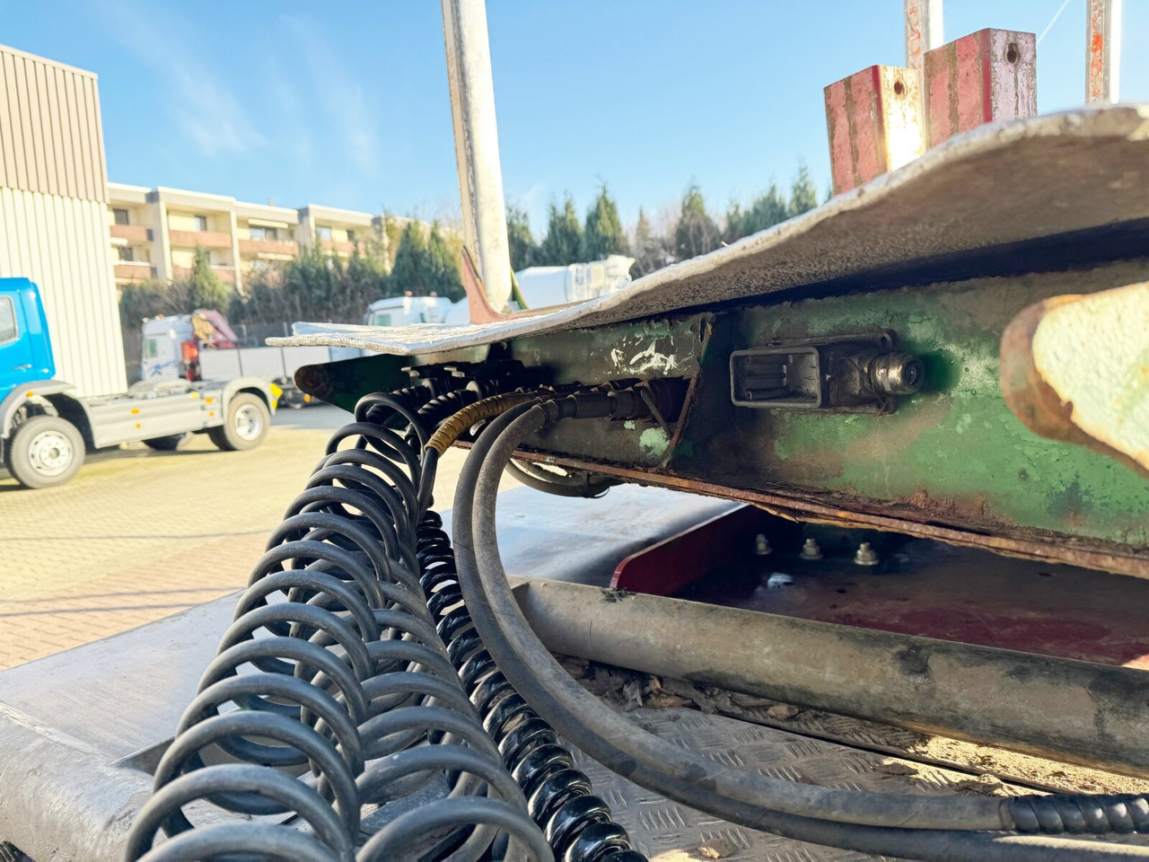 GSV 34 GLOGGER GSV 34, Lenk-/Liftachse, ausziehbar 10,75m-14,35m - Semi-reboque transporte de madeira: foto 3 GSV 34 GLOGGER GSV 34, Lenk-/Liftachse, ausziehbar 10,75m-14,35m - Semi-reboque transporte de madeira: foto 3