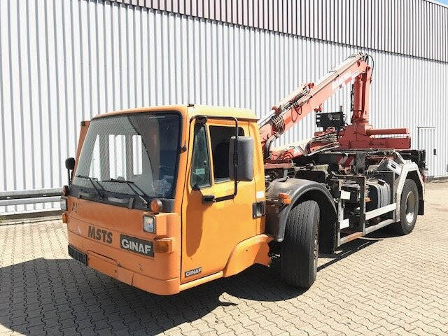 Ginaf GINC 3030 Ginaf GINC 3030 mit Heckkran Atlas AK 90.1 HDS - Camião grua: foto 1 Ginaf GINC 3030 Ginaf GINC 3030 mit Heckkran Atlas AK 90.1 HDS - Camião grua: foto 1