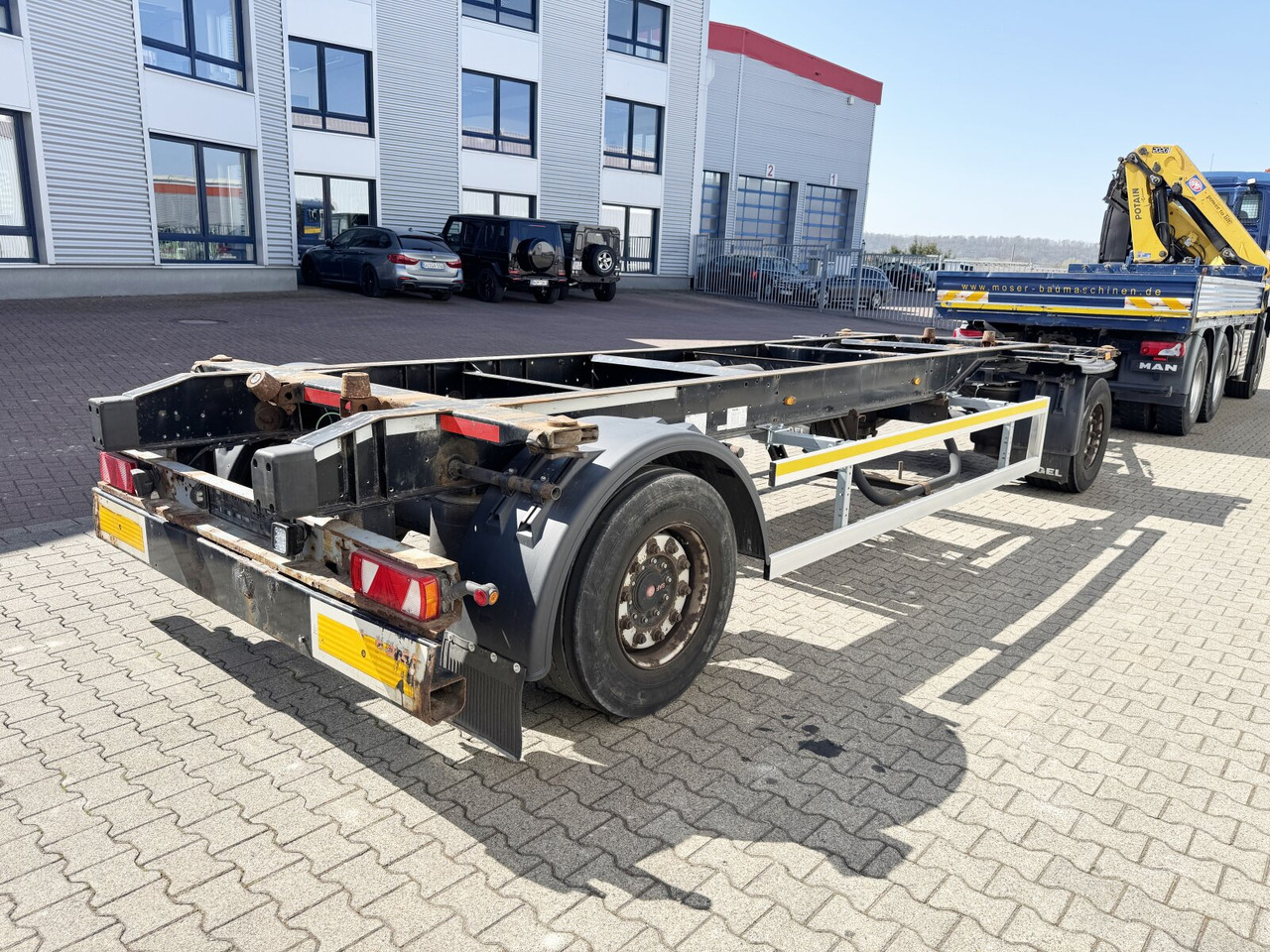 Kögel AW 18 AW 18 - Reboque transportador de contêineres/ Caixa móvel: foto 5 Kögel AW 18 AW 18 - Reboque transportador de contêineres/ Caixa móvel: foto 5