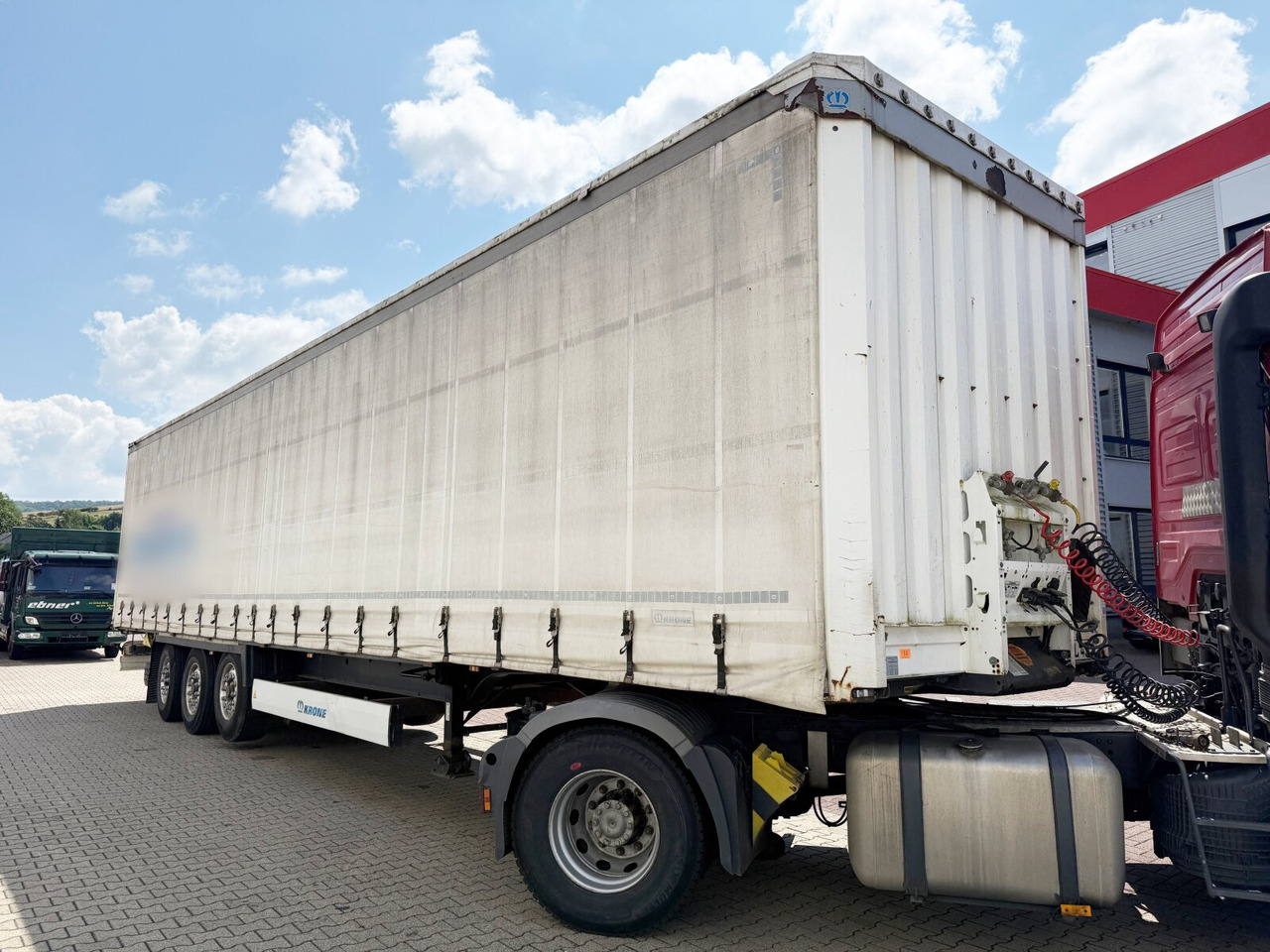 Krone SDP 27 eLCQ4-CS Coil Liner SDP 27 eLCQ4-CS Coil Liner, Coilmulde, Liftachse, Nachlauflenkachse, Edscha - Semi-reboque plataforma/ Caixa aberta: foto 2 Krone SDP 27 eLCQ4-CS Coil Liner SDP 27 eLCQ4-CS Coil Liner, Coilmulde, Liftachse, Nachlauflenkachse, Edscha - Semi-reboque plataforma/ Caixa aberta: foto 2