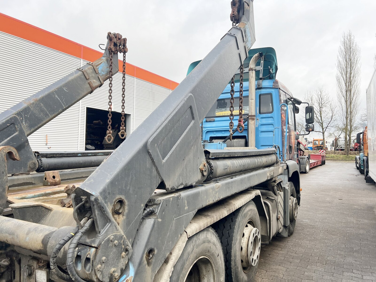 Camião multibenne MAN TGA 26.410 6X2/4 BL Motorschaden! TGA 26.410 6X2/4 BL, Vorlauf Lenk-Liftachse, Meiller Tele.: foto 10