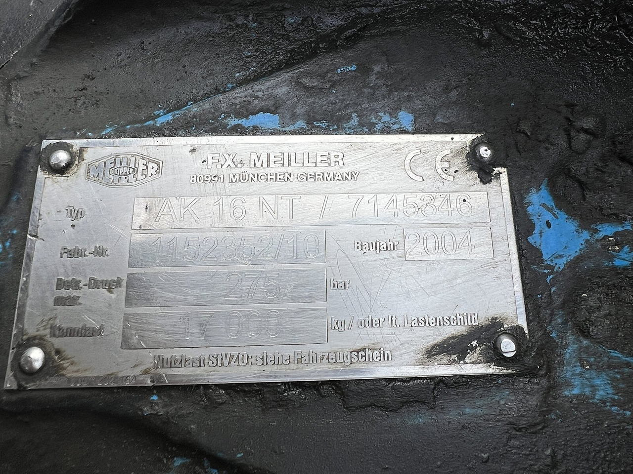 Camião multibenne MAN TGA 26.410 6X2/4 BL Motorschaden! TGA 26.410 6X2/4 BL, Vorlauf Lenk-Liftachse, Meiller Tele.: foto 12