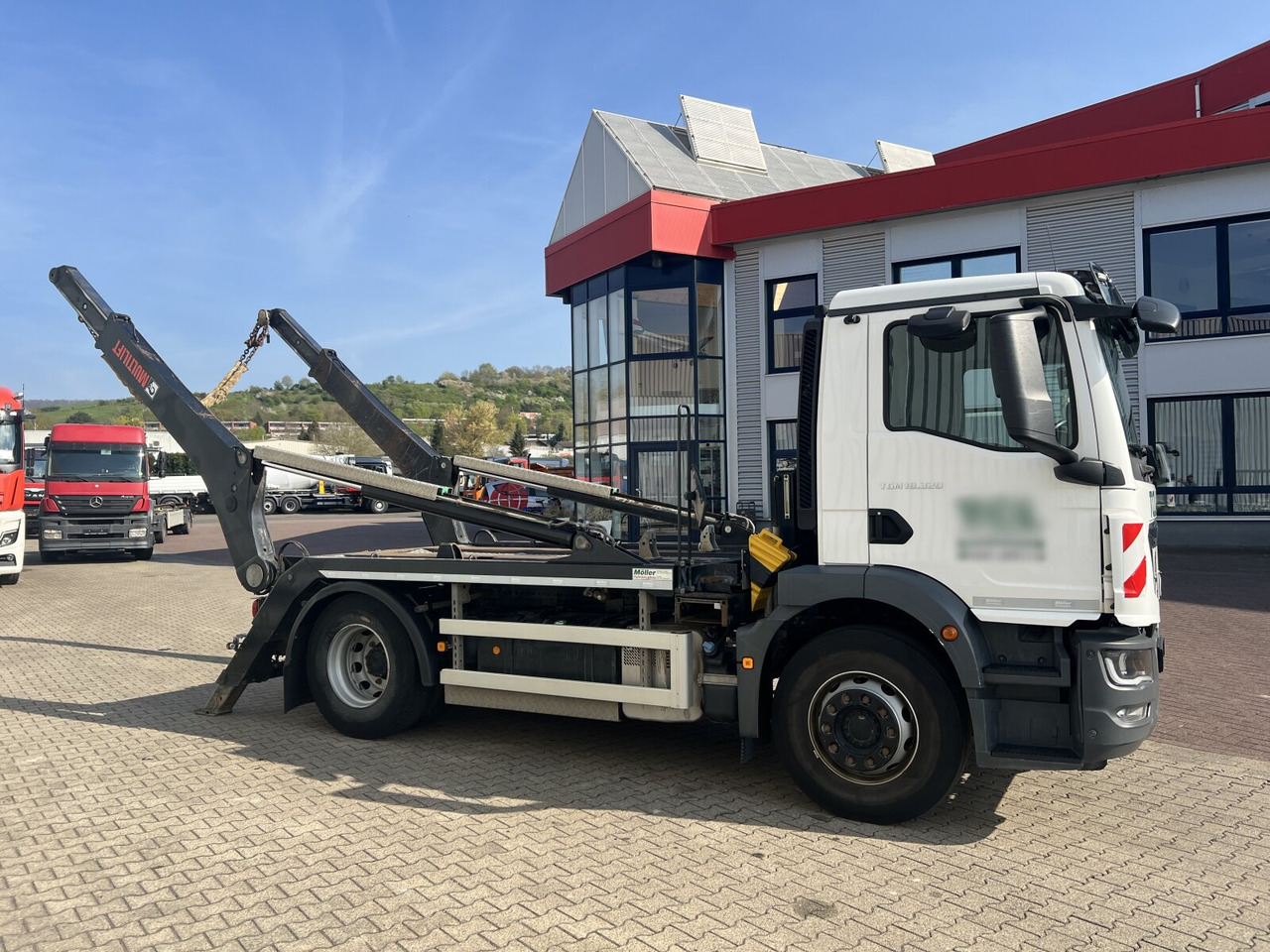 Camião multibenne MAN TGM 18.320 4x2 BL TGM 18.320 4x2 BL, Hiab Tele-Absetzanlage, Funk: foto 8