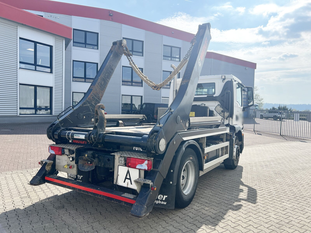 Camião multibenne MAN TGM 18.320 4x2 BL TGM 18.320 4x2 BL, Hiab Tele-Absetzanlage, Funk: foto 10