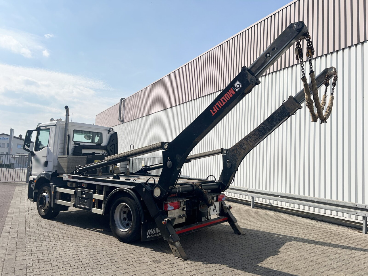 Camião multibenne MAN TGM 18.320 4x2 BL TGM 18.320 4x2 BL, Hiab Tele-Absetzanlage, Funk: foto 9