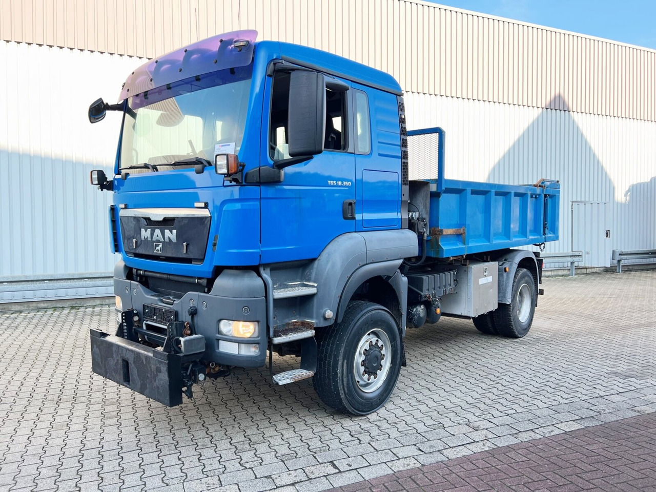 Camião basculante MAN TGS 18.360 4X4 BL TGS 18.360 4X4 BL, Hinterkipper, hydr. Heckklappe, Winterdienstausstattung: foto 7