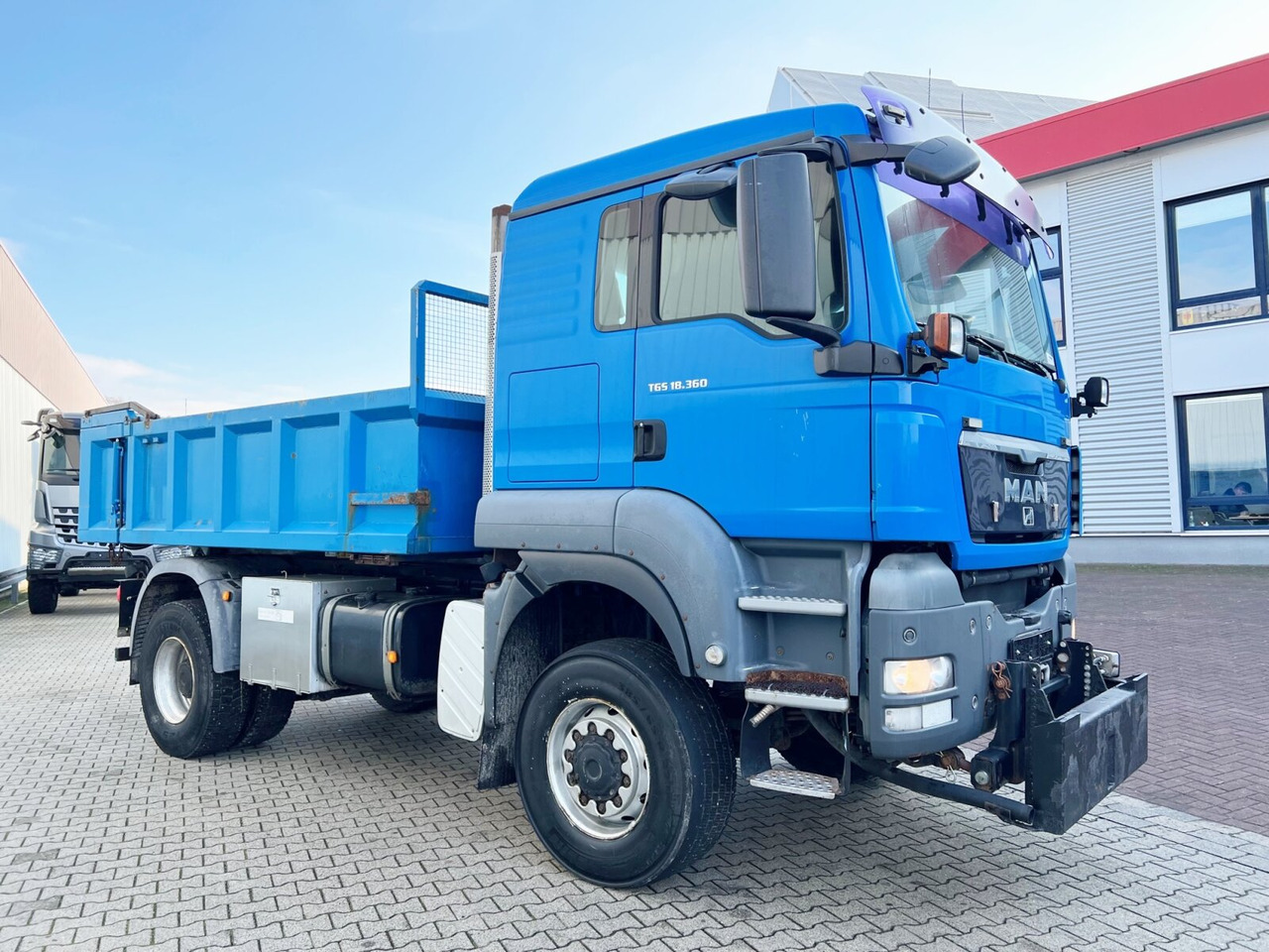 Camião basculante MAN TGS 18.360 4X4 BL TGS 18.360 4X4 BL, Hinterkipper, hydr. Heckklappe, Winterdienstausstattung: foto 10