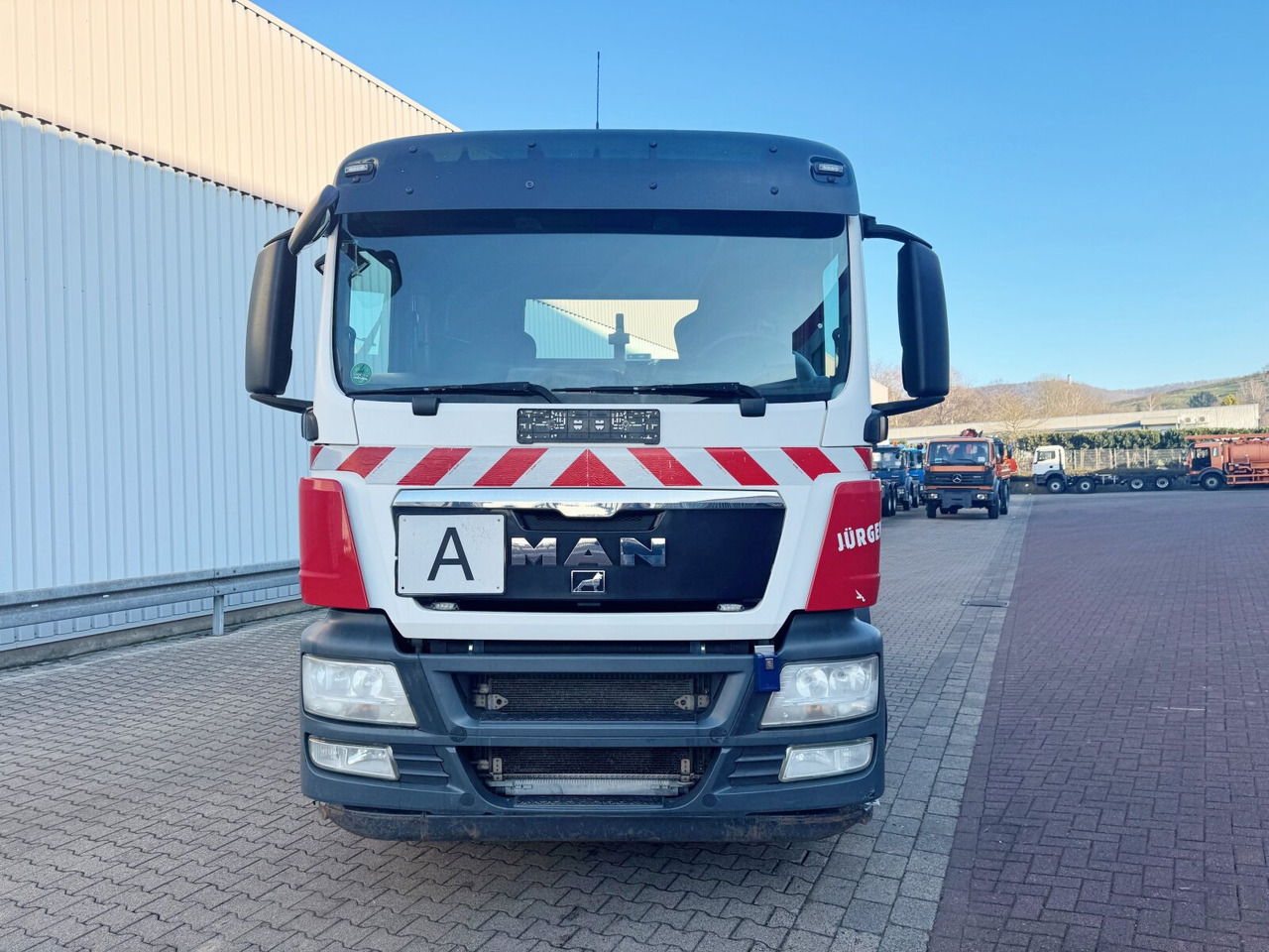 Camião polibenne MAN TGS 26.480 6x2-4 BL TGS 26.480 6x2-4 BL, Lenk-Liftachse, VDL Abrollkipper bis 7m Container: foto 7