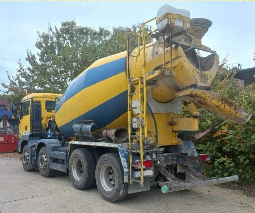 MAN TGS 32.420 8x4 BB TGS 32.420 8x4 BB, Betonmischer Stetter ca. 9m³ - Camião betoneira: foto 5 MAN TGS 32.420 8x4 BB TGS 32.420 8x4 BB, Betonmischer Stetter ca. 9m³ - Camião betoneira: foto 5