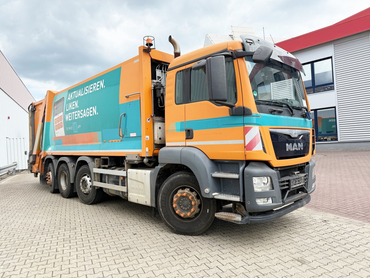 Leasing de MAN TGS 35.360 8x2-6 BL TGS 35.360 8x2-6 BL, 2x Lenkachse, Zöller Medium XL, Zöller-Schüttung MAN TGS 35.360 8x2-6 BL TGS 35.360 8x2-6 BL, 2x Lenkachse, Zöller Medium XL, Zöller-Schüttung: foto 9