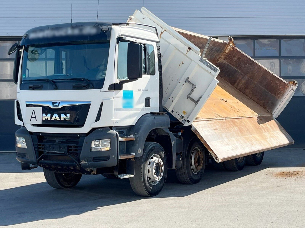 MAN TGS 35.460 8X4 BB TGS 35.460 8X4 BB, Meiller Bordmatik 13m³ - Camião basculante: foto 1 MAN TGS 35.460 8X4 BB TGS 35.460 8X4 BB, Meiller Bordmatik 13m³ - Camião basculante: foto 1