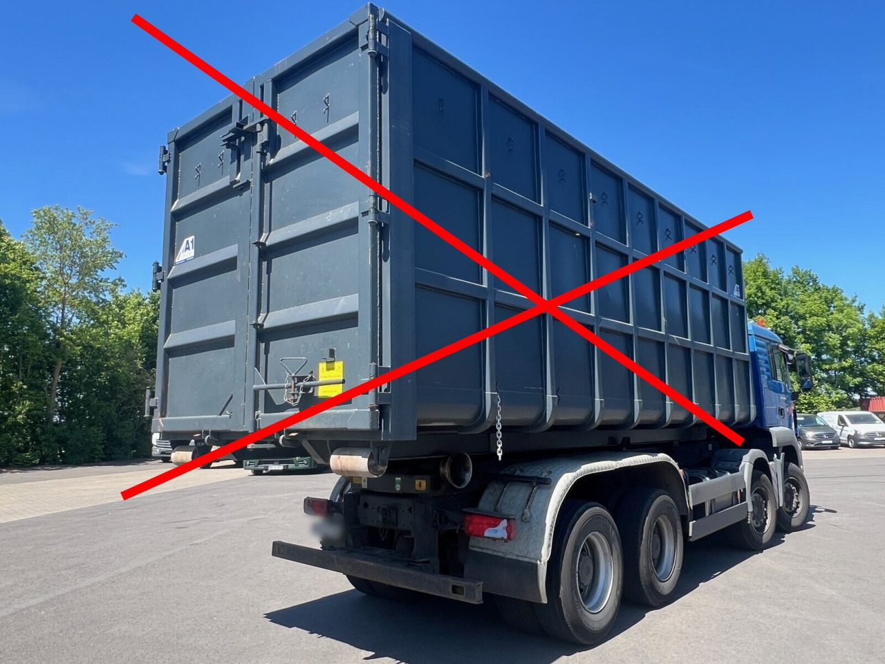 MAN TGS 35.480 8x4 BL TGS 35.480 8x4 BL - Camião polibenne: foto 4 MAN TGS 35.480 8x4 BL TGS 35.480 8x4 BL - Camião polibenne: foto 4