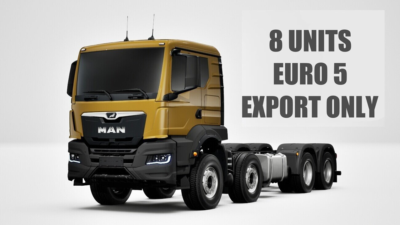 MAN TGS 41.440 8x4 BB CH TGS 41.440 8x4 BB CH, Retarder, MEHRFACH VORHANDEN! - Camião chassi: foto 1 MAN TGS 41.440 8x4 BB CH TGS 41.440 8x4 BB CH, Retarder, MEHRFACH VORHANDEN! - Camião chassi: foto 1