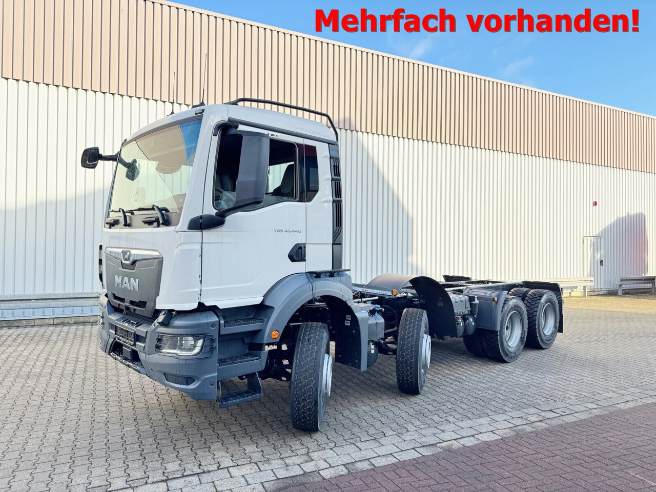 MAN TGS 41.440 8x4 BB TGS 41.440 8x4 BB - Camião chassi: foto 1 MAN TGS 41.440 8x4 BB TGS 41.440 8x4 BB - Camião chassi: foto 1
