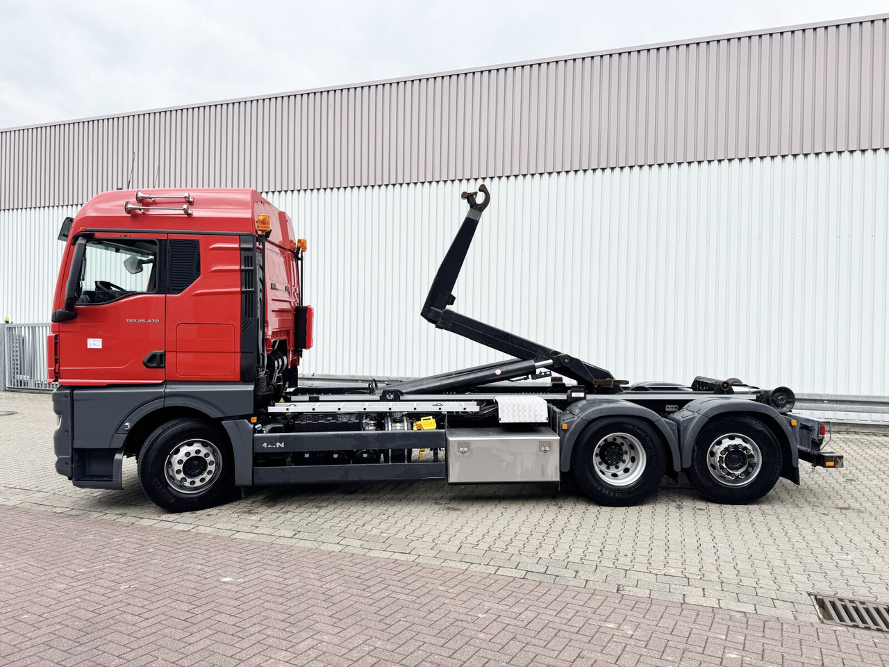 Camião polibenne MAN TGX 26.470 6X2-4 BL TGX 26.470 6X2-4 BL, Lenk-/Liftachse, XLX-Fahrerhaus, VDL Abrollanlage 7m: foto 13