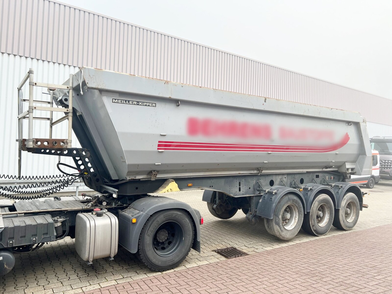 Meiller MHPS 12/27 MHPS 12/27, Stahlmulde ca. 26m³, Liftachse - Semi-reboque basculante: foto 3 Meiller MHPS 12/27 MHPS 12/27, Stahlmulde ca. 26m³, Liftachse - Semi-reboque basculante: foto 3