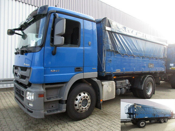 Mercedes-Benz Actros 1841L 4x2 1841L 4x2 Lück Getreidekipper, Retarder, 2x VORH.! - Camião basculante: foto 1 Mercedes-Benz Actros 1841L 4x2 1841L 4x2 Lück Getreidekipper, Retarder, 2x VORH.! - Camião basculante: foto 1