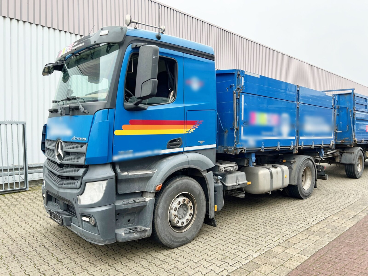Camião basculante Mercedes-Benz Actros 1848 L 4x2 Actros 1848 L 4x2, Retarder, Getreidekipper ca. 16m³: foto 8