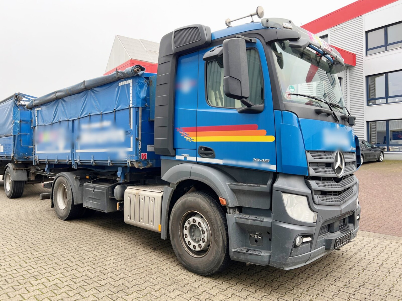 Camião basculante Mercedes-Benz Actros 1848 L 4x2 Actros 1848 L 4x2, Retarder, Getreidekipper ca. 16m³: foto 10