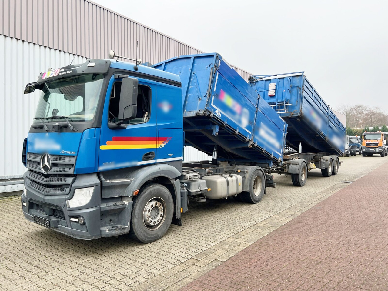 Camião basculante Mercedes-Benz Actros 1848 L 4x2 Actros 1848 L 4x2, Retarder, Getreidekipper ca. 16m³: foto 7